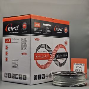 Cat6 UTP <b>communication</b> <b>cable</b> 24AWG Oxygen-Free Copper Twisted Pair Shielded Ethernet LAN <b>Cable</b> for Office Industrial Use - Product Image 2