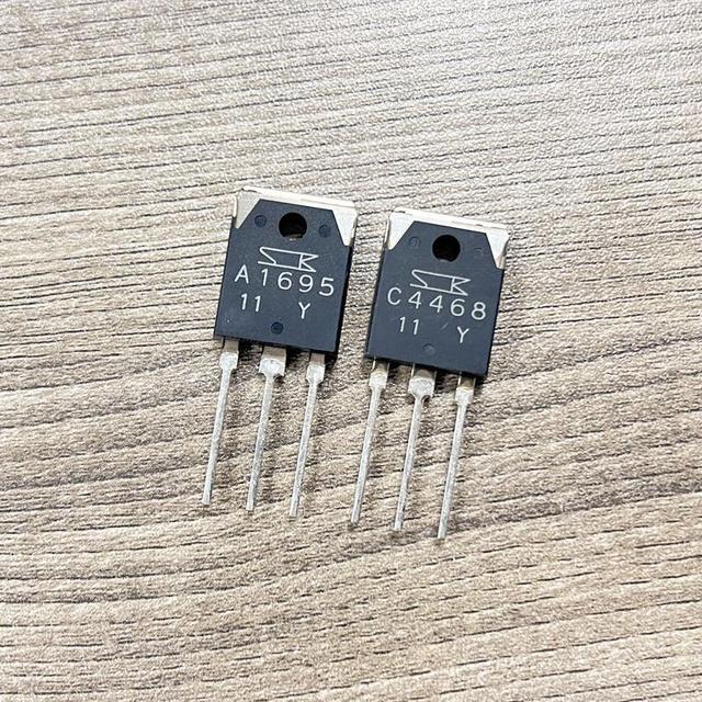 Original 2SA1695 2SC4468 Audio Pairing Power Tube Amplifier Audio Pairing Transistor 100W 2SA1695 2SC4468 A1695 C4468