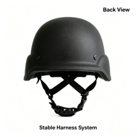 Casque de protection intégral en fibre de carbone 3K ultra-léger, épaisseur 1,8 mm, réglable, résistant aux chocs, équipement de sécurité pour kart