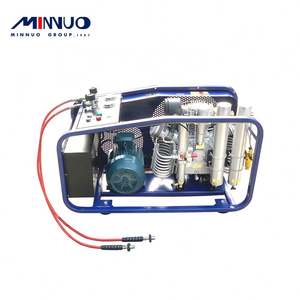 Precio bajo y alta ganancia 2022 Minnuo Precio razonable 300bar Compresor de aire eléctrico Parque acuático de aire en Bali Hawaii - Product Image 2