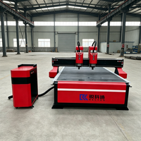 Máquina Router CNC para Trabajar la Madera, Modelo 1325 1530, Doble Cabezal Independiente, Nueva de Fábrica