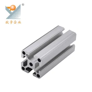 4040 profili industriali in alluminio anodizzato Standard europeo estruso 40x40 profili industriali in alluminio