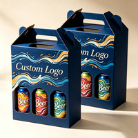 Cajas de Embalaje Corrugadas al por Mayor para Bebidas, Cerveza, Jugos, Envío de Bebidas, Cajas de Regalo para Botellas de Vino, Cartones Personalizados