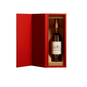 กล่องของขวัญเครื่องดื่มไวน์แดงสุดหรูทำมือ พร้อมสีและโลโก้ที่ปรับแต่งได้ วัสดุหนัง บรรจุภัณฑ์และโซลูชั่นการจัดเก็บระดับพรีเมียม - Product Image 6