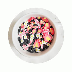 500กรัม/ล็อต<span class=keywords><strong>อาหาร</strong></span>ธีมโพลีเมอร์ดินหัตถกรรมเนื้อไข่กล้วยผสมสําหรับหัตถกรรมSlime Fillersตกแต่ง - Product Image 4