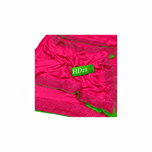 Sari Modal Rosa Claro para Mujer, Diseño del Sur de la India, Última Colección, para Fiesta, Bordado Pesado con Pedrería, Estilo Sexy - Product Image 1