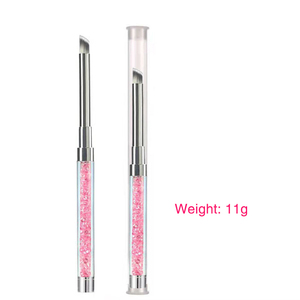 Pinceau à ongles dégradé, stylo de teinture Halo, embout oblique, effet ciel étoilé, gel de peinture couleur ombrée pour photothérapie, outil de manucure - Product Image 6