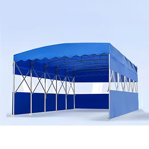 Cochera Retráctil Moderna Tipo Push-Pull, Garaje Plegable, Toldo para Caravana con Ruedas - Product Image 6