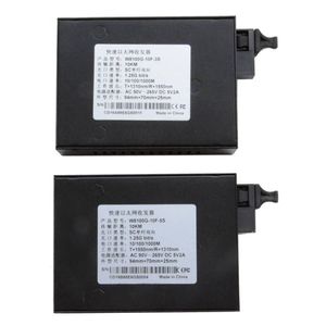 10และ100และ1000ม. Adaptive Fast <span class=keywords><strong>Ethernet</strong></span> ไฟเบอร์ Media <span class=keywords><strong>Converter</strong></span> 1 RJ45 1 SC 10กม. 1310 NM - Product Image 2