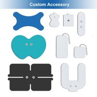 Massage Tens sans fil avec télécommande, massage par impulsions, massage musculaire, appareil Tens Ems pour soulager la douleur