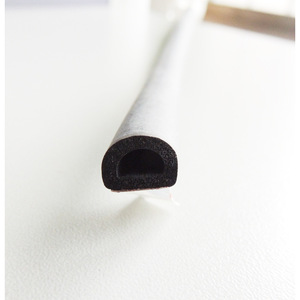 D Type Semi Circular Foam Sealing <b>Strip</b> With Double Sided Adhesive For Warehouse Racking And Storage - Product Image 4