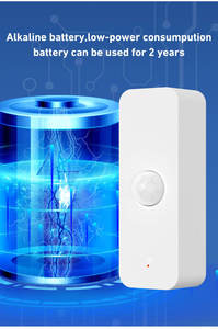 Détecteur de mouvement PIR Zigbee ZP01, détecteur de mouvement PIR Zigbee Tuya, détecteur infrarouge de présence humaine pour maison intelligente - Product Image 3