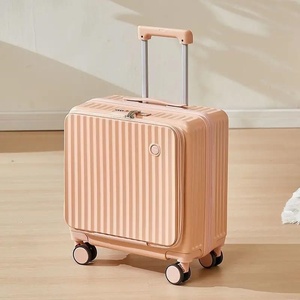 Maleta de Viaje con Ruedas Giratorias, Diseño Moderno, Gran Capacidad, Impermeable, ABS+PC, Cierre de Cremallera con Candado, Asa Suave, <span class=keywords><strong>Organizador</strong></span>, Dibujos Animados - Product Image 4