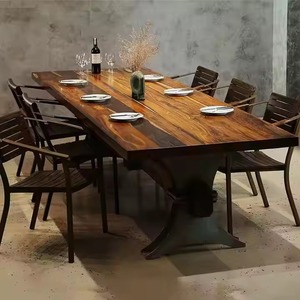 Table de conférence moderne en métal pour bureau commercial intérieur/extérieur, idéale pour les salles à manger d'hôtel – Style minimaliste, faible circulation, Vietnam - Product Image 4