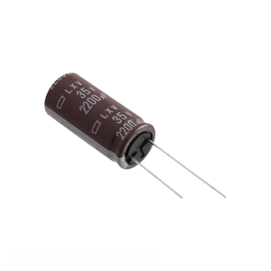 ตัวเก็บประจุแบบมีรูผ่านรู2200 uF 20% 35V ตัวเก็บประจุแบบ ELXV350ELL222ML35S ผ่านรูรัศมี2200 uF - Product Image 1