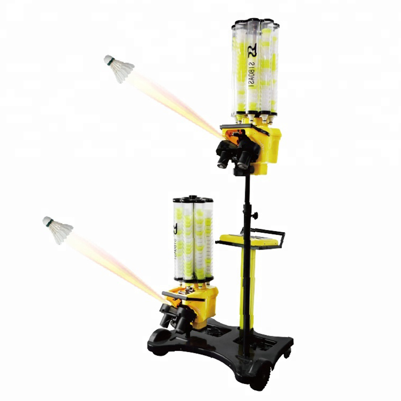 S8025 SIBOASI Shuttlecock Shooter Badminton Feeder Machine Badminton Machines S8025 From China Factory