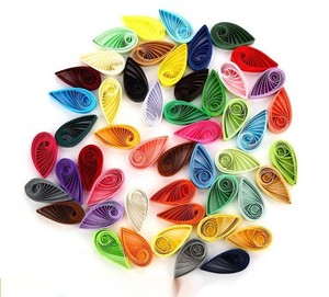 Tiras de Papel para Quilling Beckon Personalizables, Colores Degradados Surtidos, 3mm 5mm de Ancho, 30cm de Largo, para Manualidades Creativas - Product Image 4
