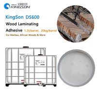 Colle pour panneaux à deux composants KingSon, résine époxy haute résistance et durcisseur, colle sans clou, durcisseur de résine époxy pour le travail du bois DS600