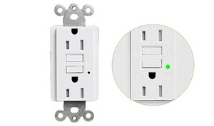 ETL A Énuméré 15A GFCI TR Prise avec Mise À La Terre Neutre électrique prise de courant alternatif 220V sortie - Product Image 5