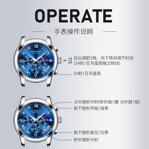 Reloj <span class=keywords><strong>de</strong></span> Pulsera <span class=keywords><strong>de</strong></span> Cuarzo para Hombre, Marca [Brand Name], Correa <span class=keywords><strong>de</strong></span> Acero Inoxidable, Resistente al Agua 3ATM, Cierre <span class=keywords><strong>de</strong></span> Mariposa, Popular entre Estudiantes <span class=keywords><strong>de</strong></span> Secundaria - Product Image 5