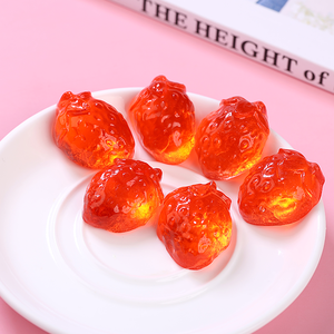 Производитель жевательных конфет на заказ, оптовая продажа халяльных жевательных конфет, кислые конфеты, фруктовые вкусы, клубничные кислые жевательные конфеты - Product Image 3