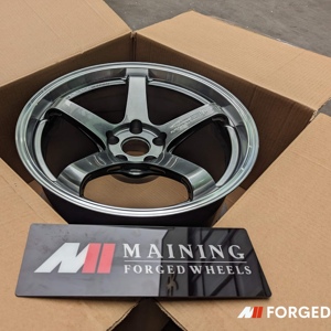 Maining giả mạo đua Advan GT bánh xe cho BMW Supra Nissan Golf loại r 350Z 370Z 5x100 5x112 5x114.3 5x120 sâu món ăn vành - Product Image 2