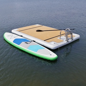 Tierra de ocio 422, pontón flotante de 4 <span class=keywords><strong>metros</strong></span>, tapete de agua con <span class=keywords><strong>escalera</strong></span> - Product Image 2