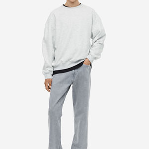 Vente en gros de nouveaux sweats unisexes à col ras du cou en polaire à manches longues pour hommes pullover jersey pour hommes sweat sans capuche - Product Image 2