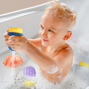 Juguetes de Baño de Silicona de Grado Alimenticio con Diseño de Conejo, Juguetes Flotantes Suaves para Bebés y Niños - Product Image 2