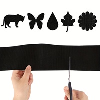 Nylon Polyester Dos Auto Double Côté Bâton Adhésif Crochet et Boucle Bande Silicone Cravate Sangle Avec Crochets