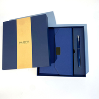 Agenda A5 de Negocios Kraft, Espiral, Papel de Piedra, Cuero PU, Promocional, Personalizada, Juego de Regalo con Libreta y Bolígrafo con Logotipo