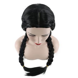 I produttori realizzano una <span class=keywords><strong>parrucca</strong></span> intrecciata doppia sintetica per ragazze nere di alta qualità con <span class=keywords><strong>parrucca</strong></span> a coda di cavallo per capelli del bambino - Product Image 5