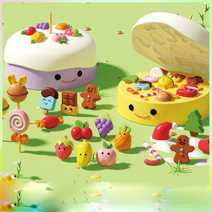 Ensemble de <span class=keywords><strong>pâte</strong></span> <span class=keywords><strong>à</strong></span> <span class=keywords><strong>modeler</strong></span> pour enfants, argile plastique, moule <span class=keywords><strong>à</strong></span> farine, jeu de <span class=keywords><strong>cuisine</strong></span> d'imitation - Product Image 3