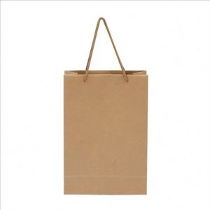 Wholesale Luxury Kraft Paper Bags with <b>Ribbon</b> Custom Coated Hot Selling Logo Printed for Jewelry Packaging and Gift Giving - Product Image 3