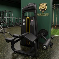 REYK Prone Leg Curl Steel Mini Loader – Équipement de musculation réglable pour la musculation