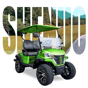 Nieuwe Club Auto 4-Wheel Elektrische Golf <span class=keywords><strong>Buggy</strong></span> Met 48V Lithium Batterij Eec/Dot/Gcc Gecertificeerd Voor De Jacht - Product Image 1