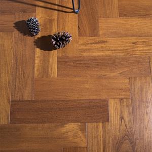 أرضيات خشبية صلبة من خشب الساج العصري لغرف النوم وغرف المعيشة والفلل - Product Image 1