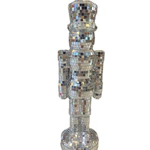 Statue de <span class=keywords><strong>Casse</strong></span>-<span class=keywords><strong>Noisette</strong></span> Disco avec Carreaux Miroir Réfléchissants, Figurine de <span class=keywords><strong>Casse</strong></span>-<span class=keywords><strong>Noisette</strong></span>, Centre de Table de Noël pour les Fêtes de Noël, Cadeaux de Fête - Product Image 1