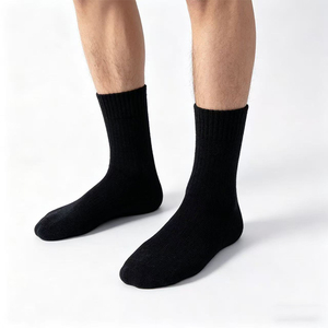 Chaussettes pour hommes de haute qualité, 50% <span class=keywords><strong>laine</strong></span>, logo personnalisé, chaussettes épaisses et chaudes pour le froid, chaussettes de travail pour l'hiver - Product Image 5