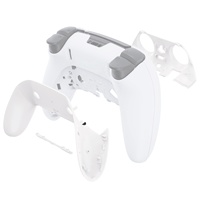 Coques Décoratives Avant et Arrière EXtremeRate Personnalisées pour Manette PS5 DualSense Edge