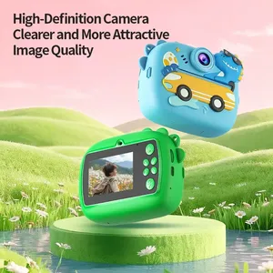 Appareil <span class=keywords><strong>photo</strong></span> instantané coloré pour enfants, mignon et bleu, avec capteur CMOS, carte SD, papier <span class=keywords><strong>photo</strong></span>, cadeau pour garçon ou fille - Product Image 6