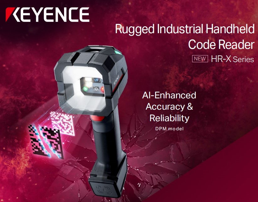 KEYENCE HR-X500 Rugged Industrial Handheld Code Reader - CMOS