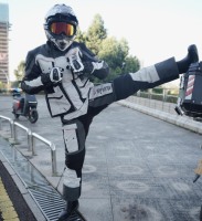 Combinaison de moto Duhan D-25911, veste et pantalon imperméables, super vitesse, course, avec doublure coupe-vent, veste de moto pour motards