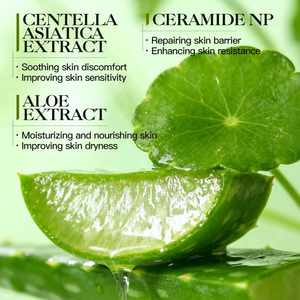 KORMESIC Marque Privée Vente en Gros 100g Nettoyant Visage au Haricot Mungo Équilibrant le pH à la Céramide Mousse Riche Éclaircissant Contrôle du Sébum - Product Image 4