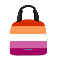 Sac à déjeuner arc-en-ciel (alternatif) pour femmes et hommes, sac fourre-tout réutilisable, sacs à déjeuner isothermes pour le travail, les pique-niques et l'école