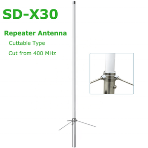 X30 VHF UHF UHF Dual Band 144 430MHz เสาอากาศสถานีฐานไฟเบอร์กลาส - Product Image 1