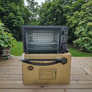 OEM tùy chỉnh 48L lớn Điện Countertop Lò nướng bánh mỳ <span class=keywords><strong>6</strong></span> lát kỹ thuật số cho Baking Nồi chiên không khí xe ngoài trời khách sạn Baking Pan - Product Image 5