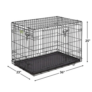 Iron Metal Heavy Duty Extra Large professional dog crate wholesale