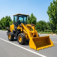 Wettbewerbsfähiger Preis Frontlader 4x4 Kleiner Baggerlader mit Heckbagger EURO5 Baggerlader für die Landwirtschaft