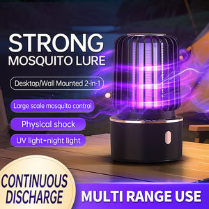 Lámpara Mata Mosquitos Recargable LED de Doble Función con Descarga Eléctrica y Succión, para Interiores, Exteriores, Camping e Iluminación del Hogar - Product Image 5